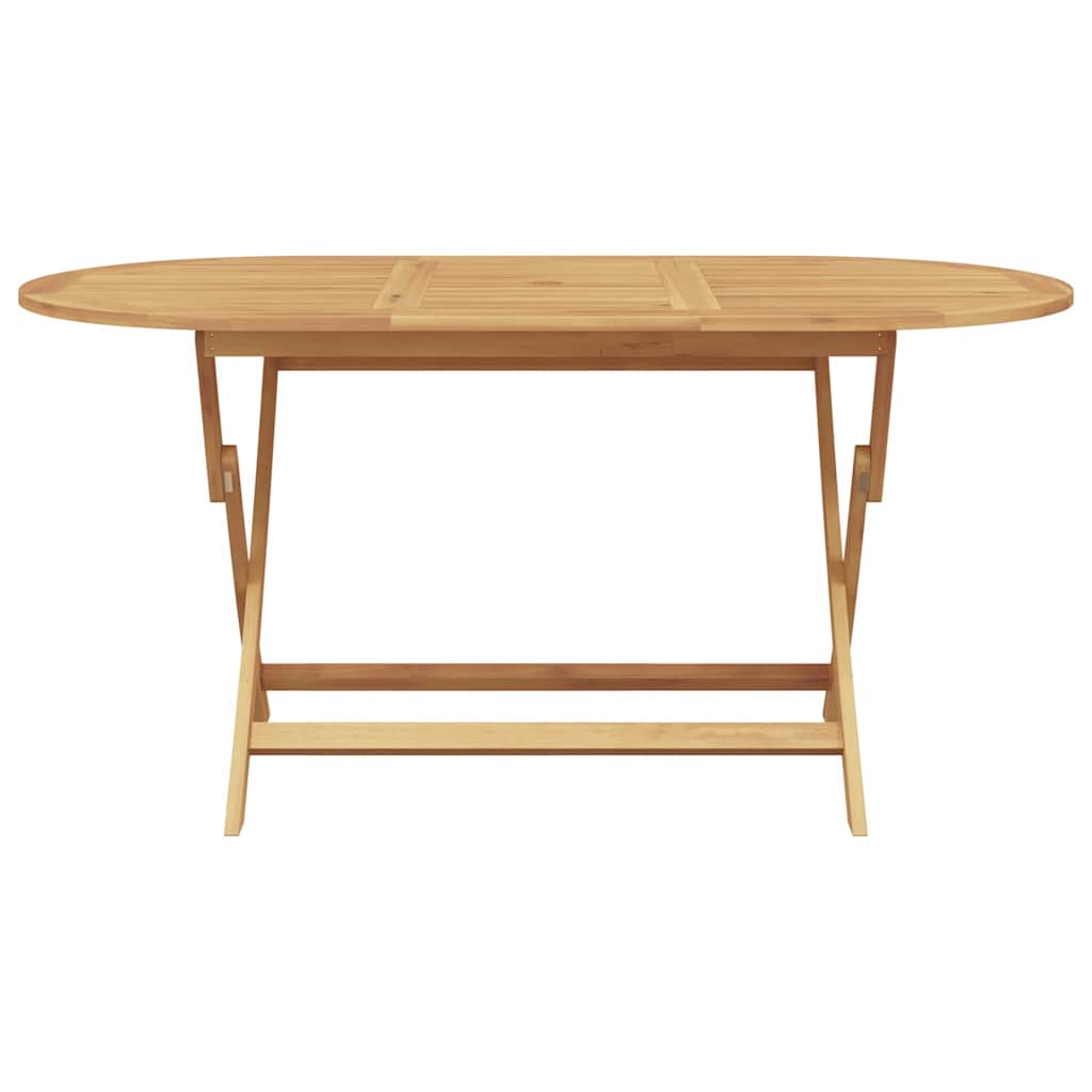 Garten Essgruppe 7 pcs Braun Teak-Massivholz