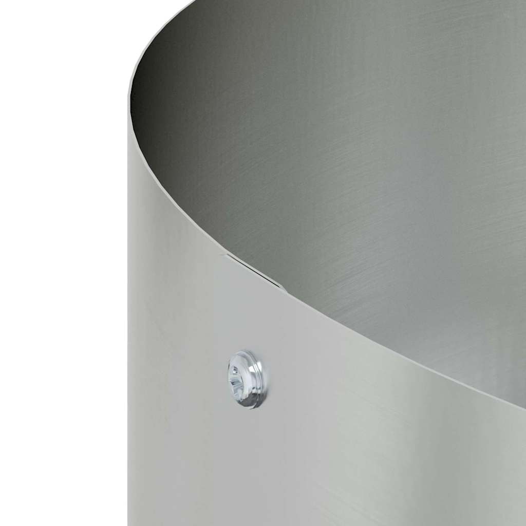 Garten 5 pcs Silber 30 x 30 x 20 cm Verzinkter Stahl