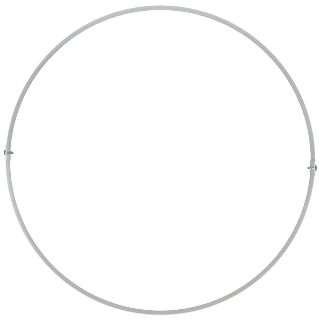 Garten 5 pcs Weiß 40 x 40 x 20 cm Stahl