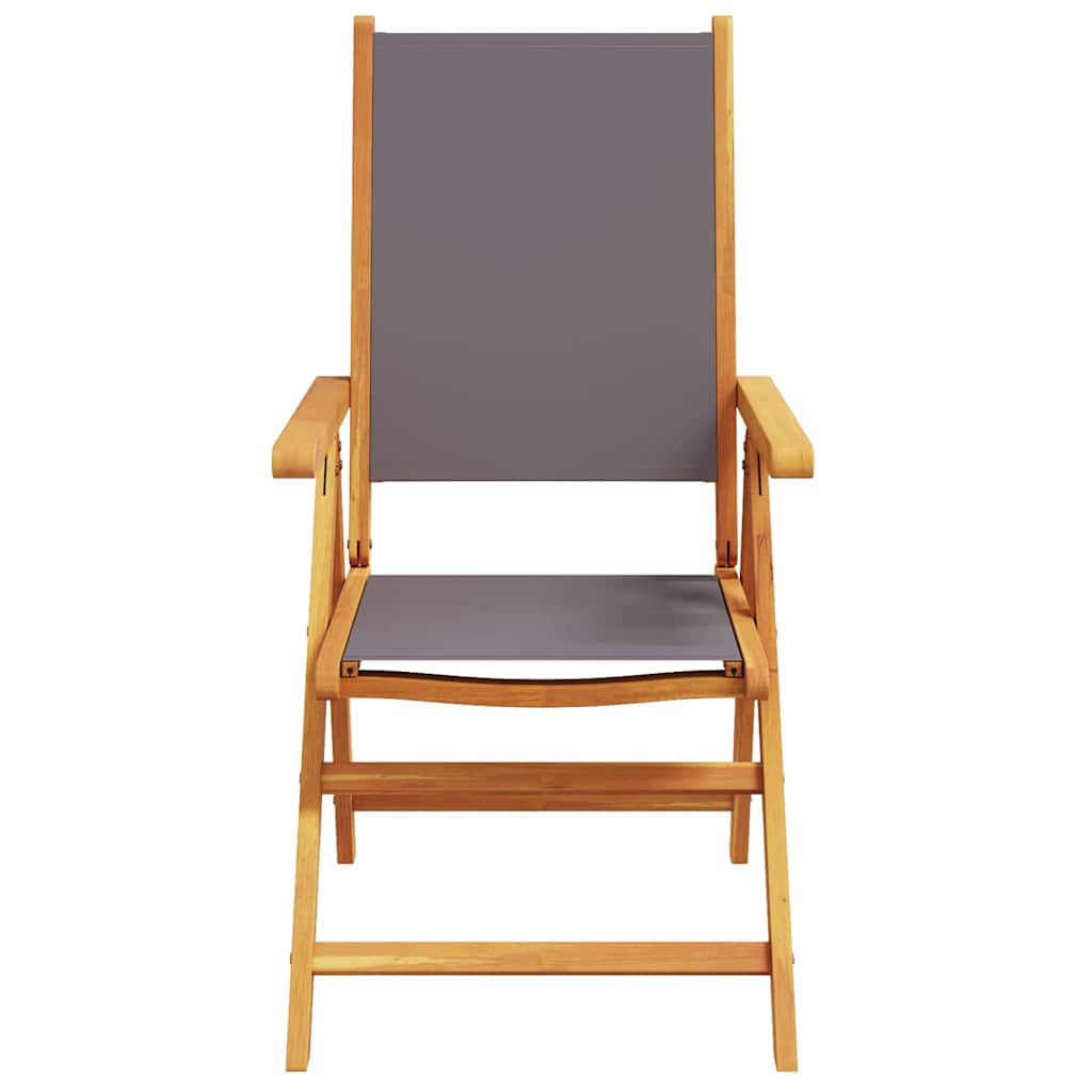 Garten Essgruppe 5 pcs Anthrazit Akazie Massivholz