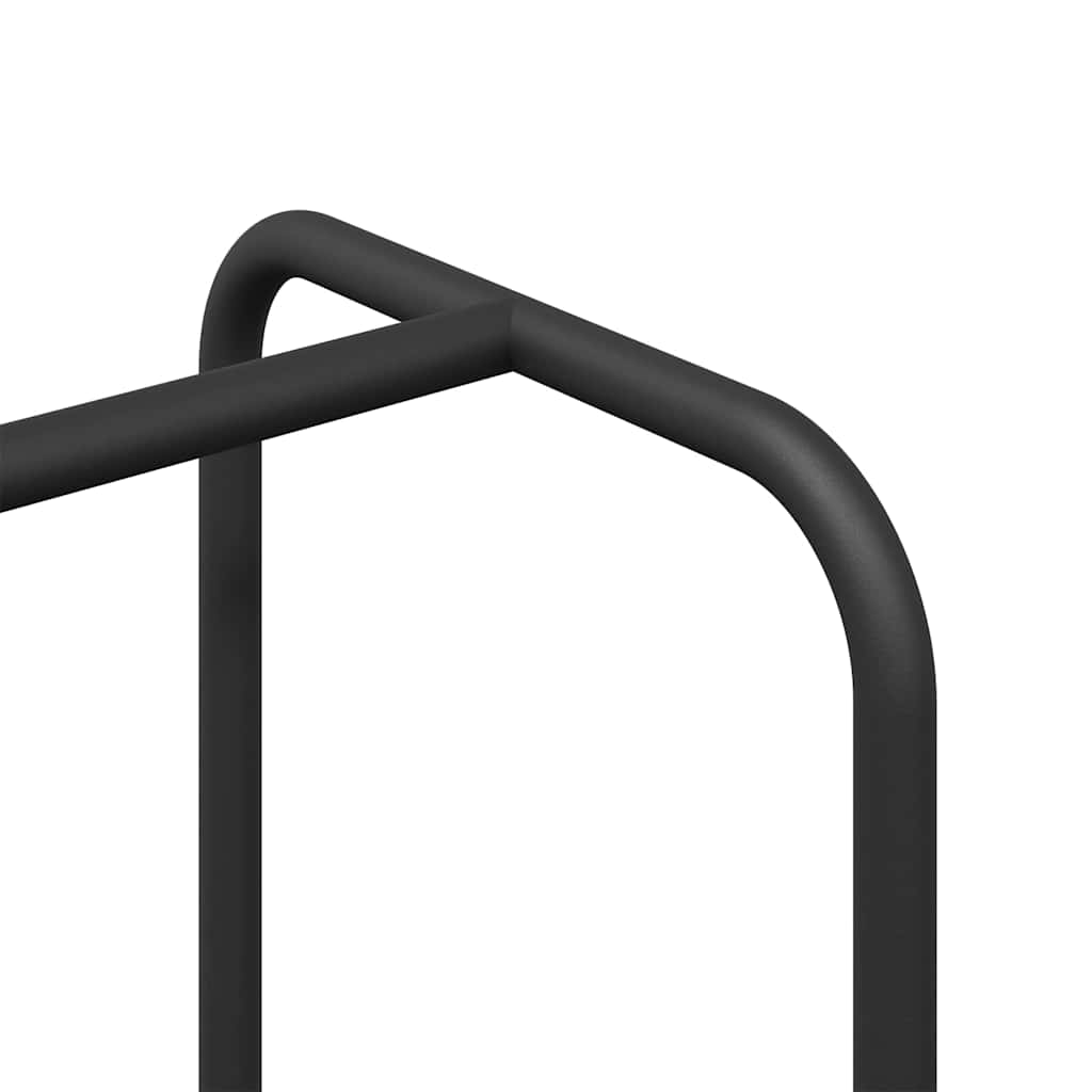 Kleiderständer mit Regalen Räuchereiche 77 x 30 x 171 cm