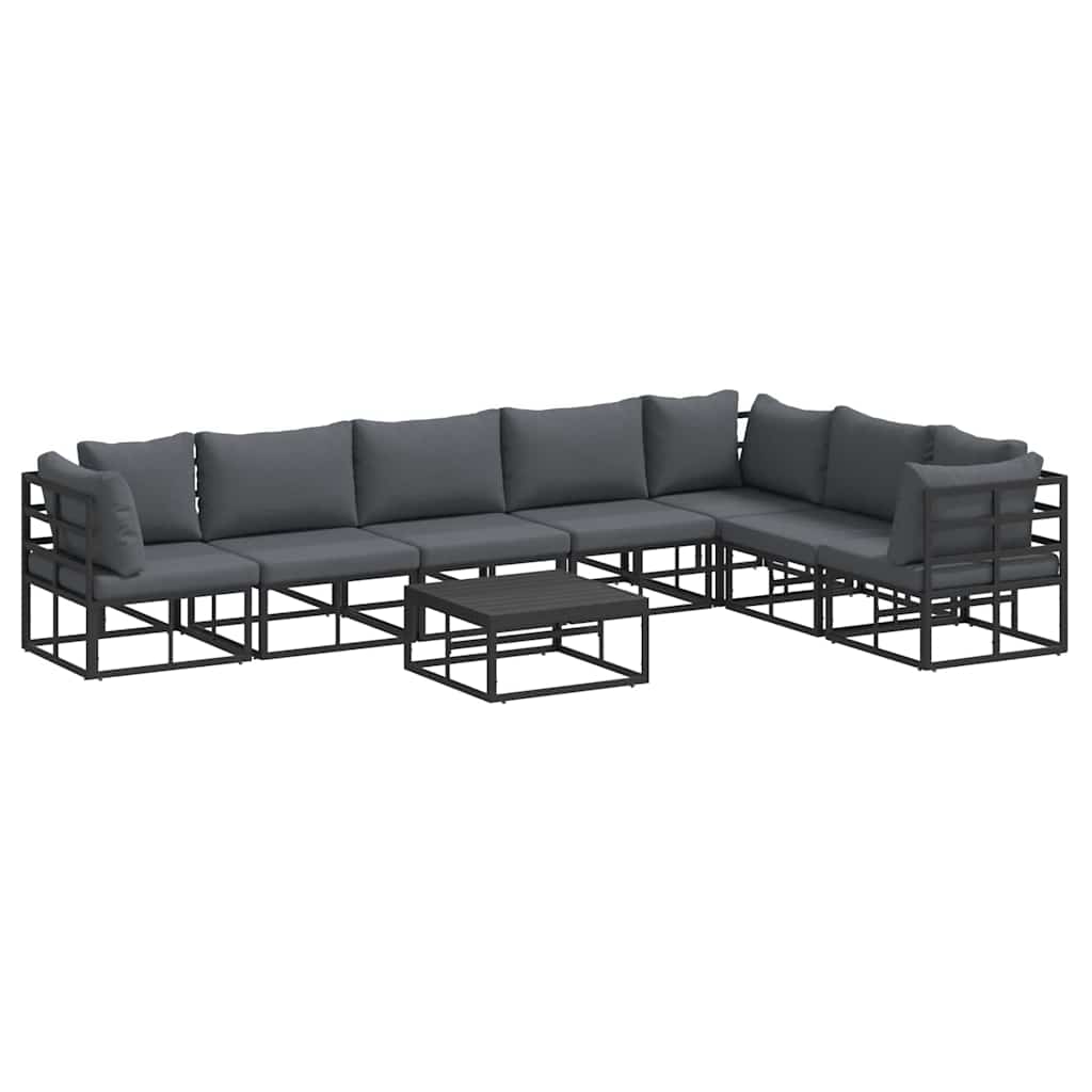 Garten-Sofa-Set mit Kissen 8 pcs
