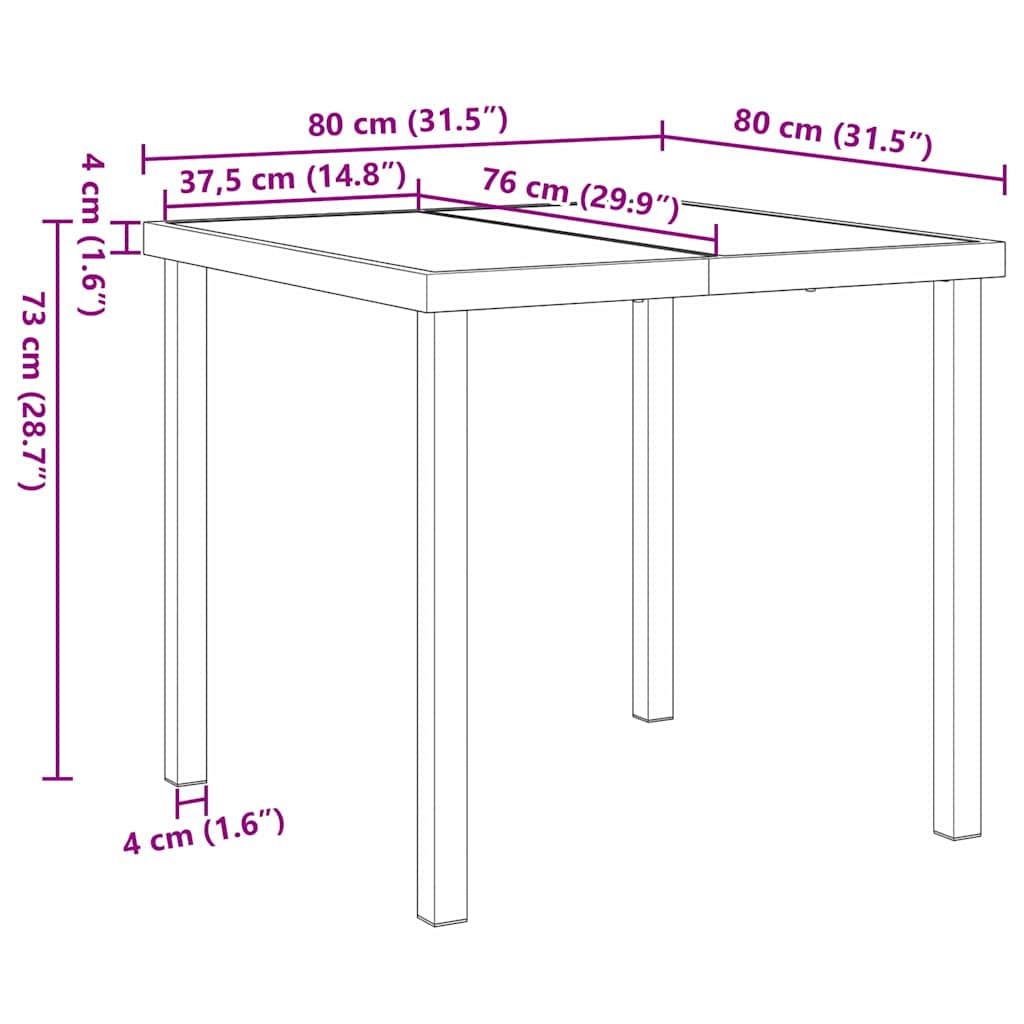 Garten Essgruppe 3 pcs Hellgrau Poly-Rattan