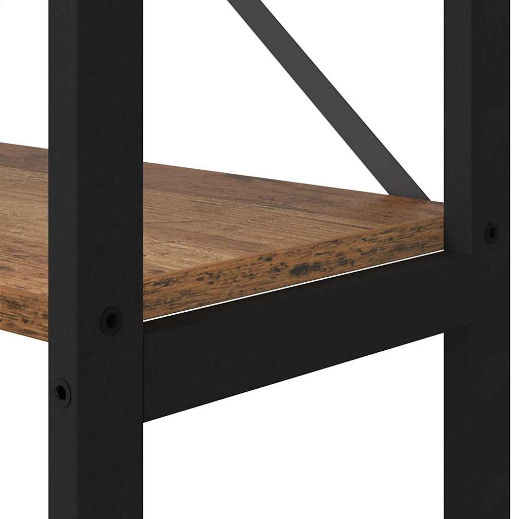 Bücherregal Altholz 40 x 30 x 188 cm Holzwerkstoff