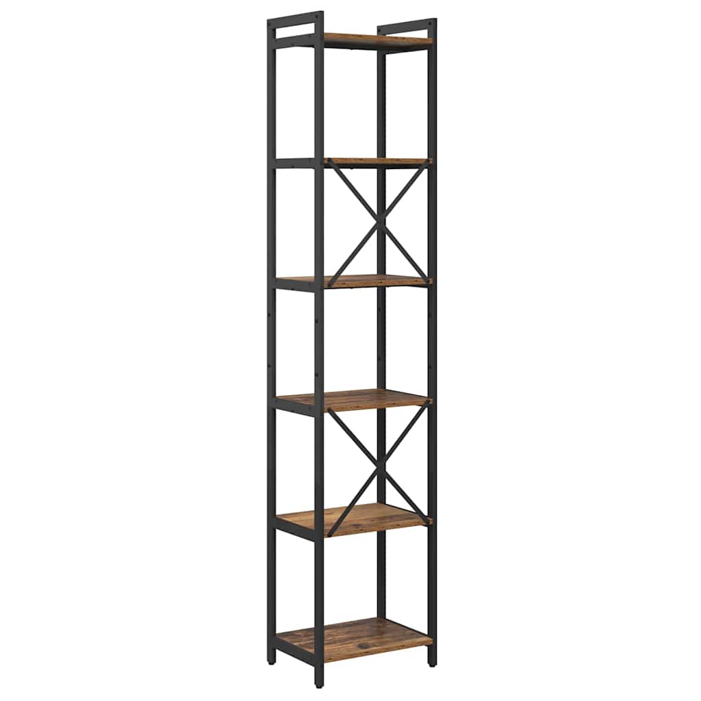 Bücherregal Altholz 40 x 30 x 188 cm Holzwerkstoff