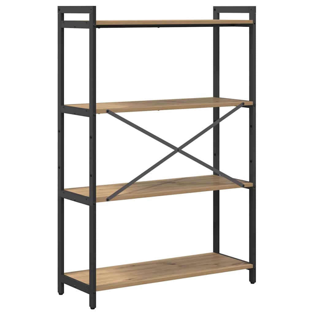 Bücherregal Artisan-Eiche 80 x 30 x 118 cm Holzwerkstoff