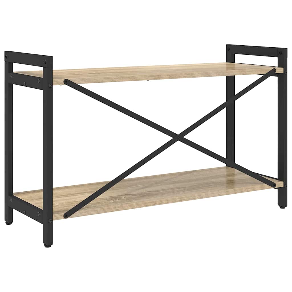 Bücherregal Sonoma-Eiche 80 x 30 x 48,5 cm Holzwerkstoff