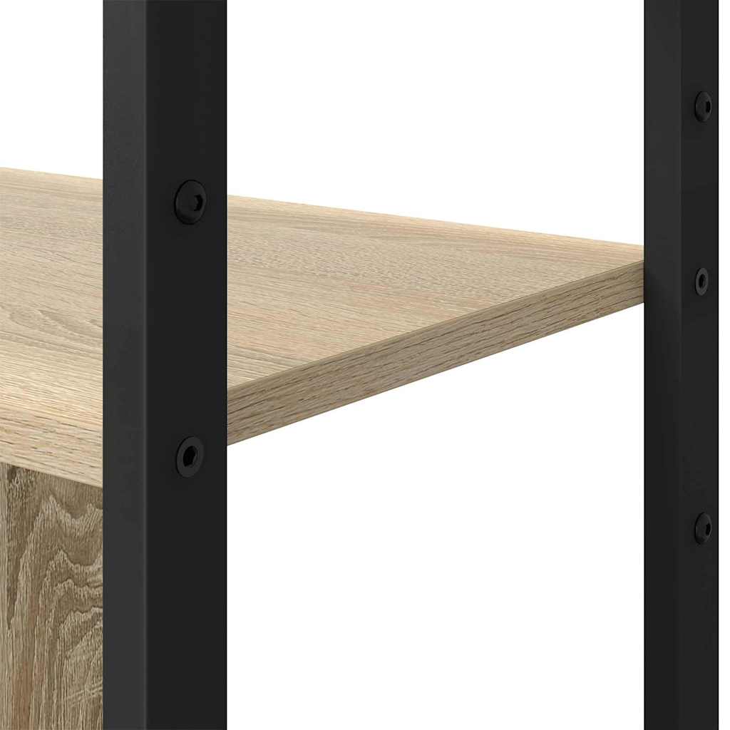 Regal Sonoma-Eiche 80 x 30 x 155,5 cm Holzwerkstoff