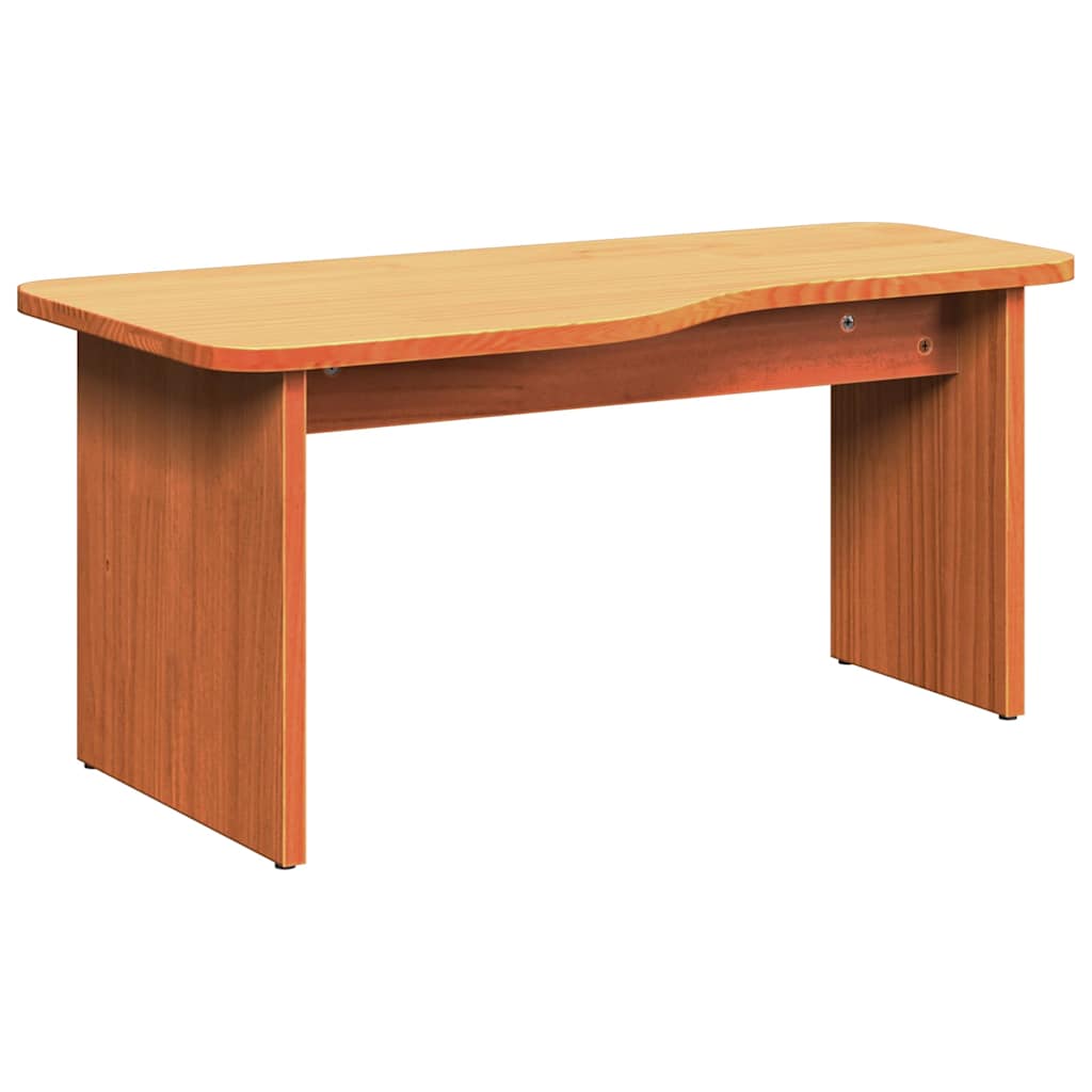 Couchtisch Wachsbraun 100 x 69 x 35.5 cm Massivholz Kiefer