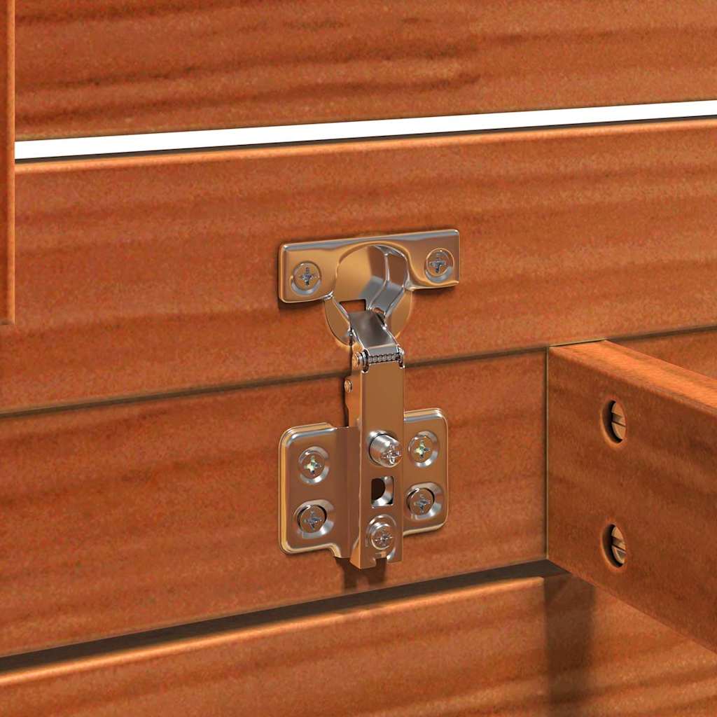 Gartenlagerbox mit Speicher Wachsbraun 101 x 50,5 x 46,5 cm