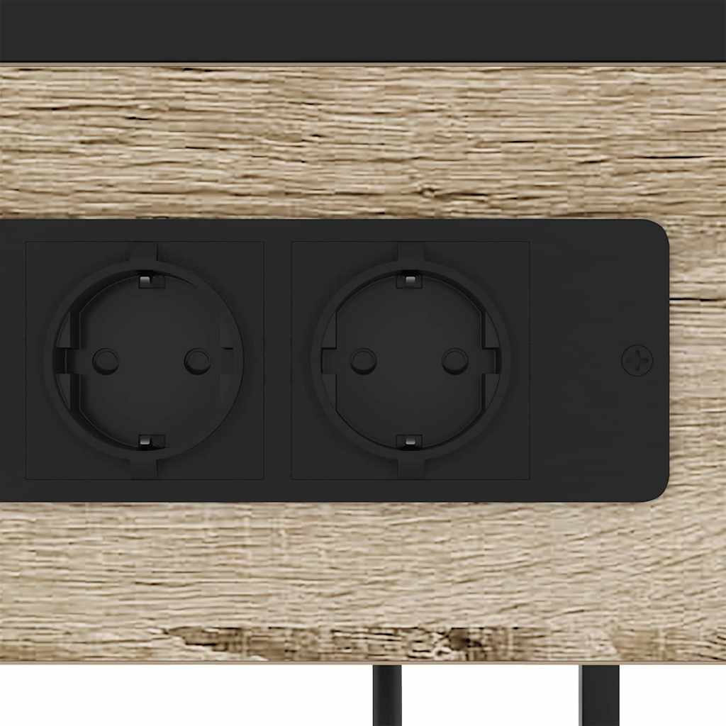 Nachttisch Sonoma-Eiche 40 x 27 x 76 cm Holzwerkstoff