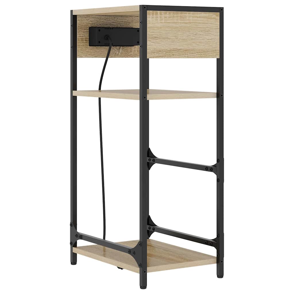 Nachttisch Sonoma-Eiche 40 x 27 x 76 cm Holzwerkstoff