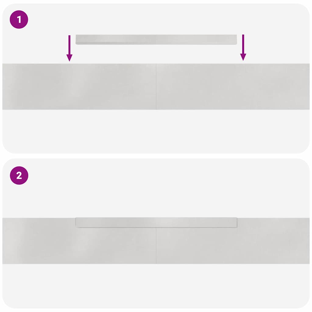 Rasenrand 4 pcs Silber 450 x 10 cm Edelstahl