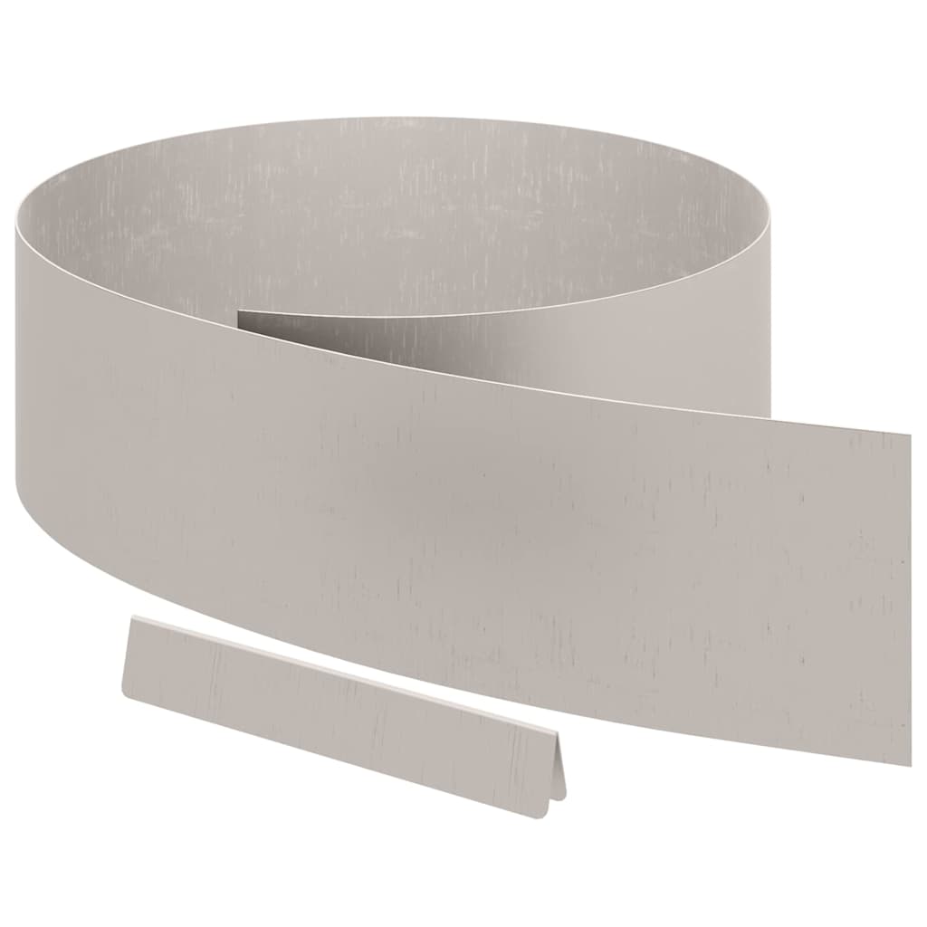 Rasenrand 4 pcs Rostig 450 x 20 cm Wetterfeststahl