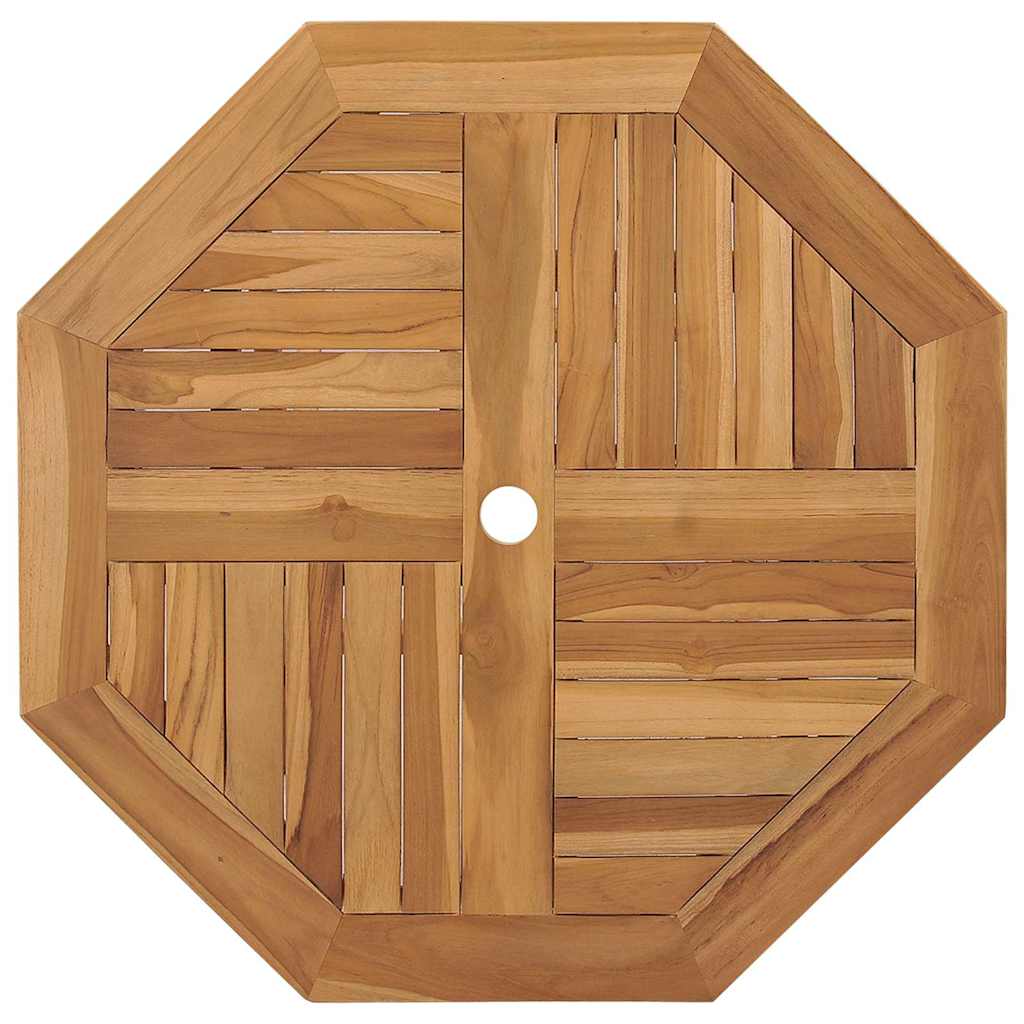 Garten Essgruppe 3 pcs Braun Massivholz Teak