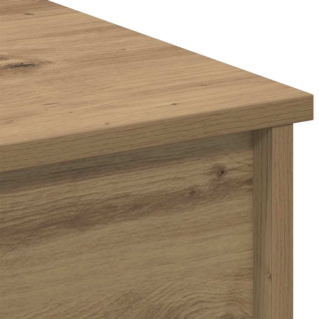 Couchtisch Artisan-Eiche 80 x 50.5 x 41.5 cm Holzwerkstoff