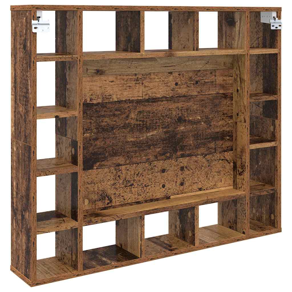 Spiegelschrank Altholz 91 x 15 x 76.5 cm Holzwerkstoff