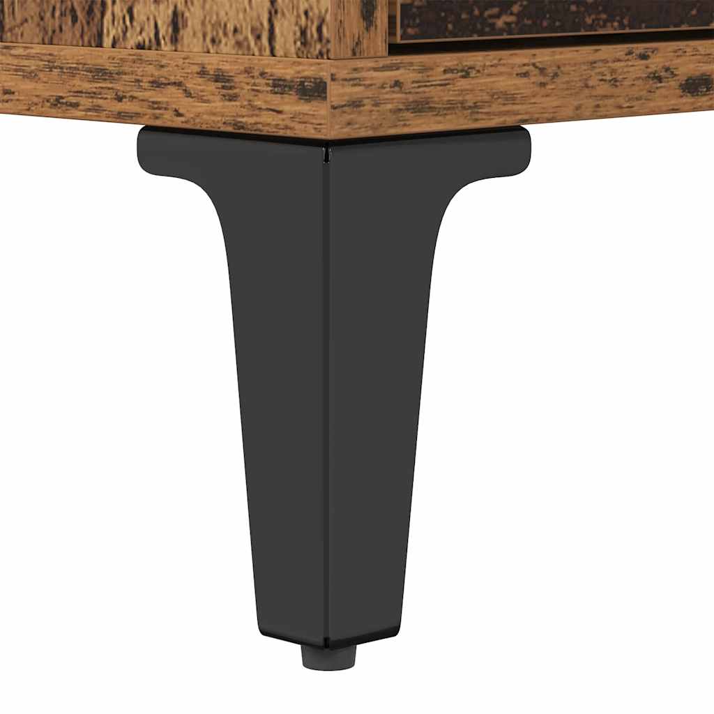 TV-Schränk Altholz 150 x 30 x 44,5 cm Verbundholz und Eisen