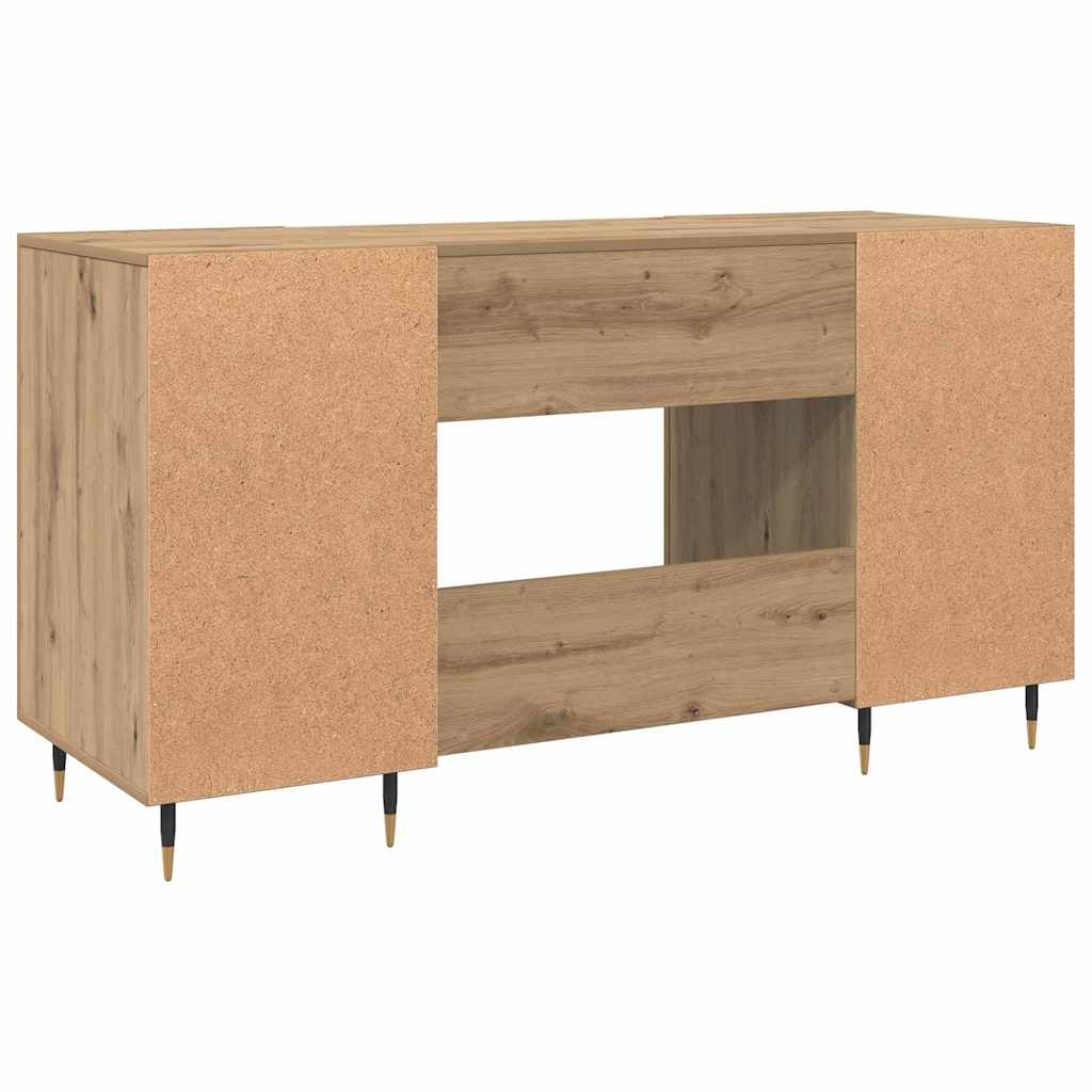 Schreibtisch Artisan-Eiche 140 x 50 x 75 cm Holzwerkstoff