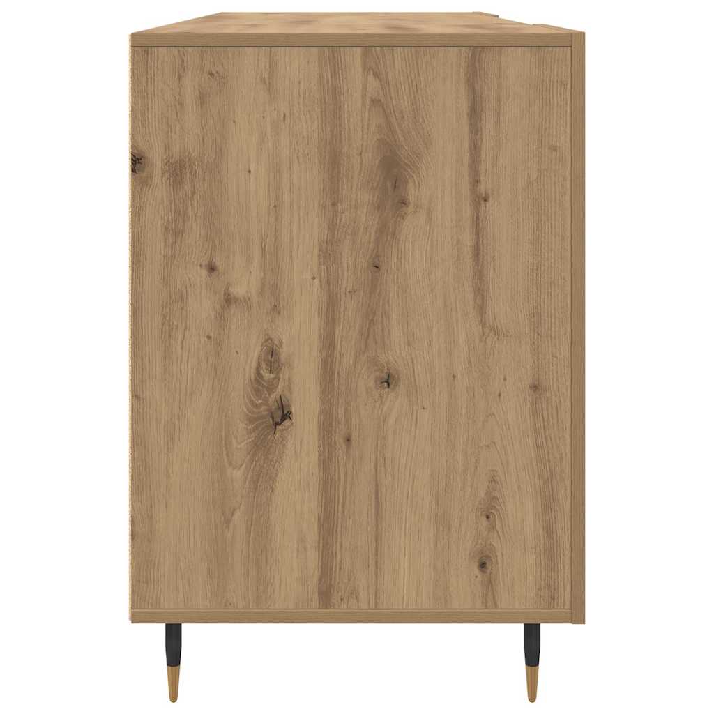 Schreibtisch Artisan-Eiche 140 x 50 x 75 cm Holzwerkstoff