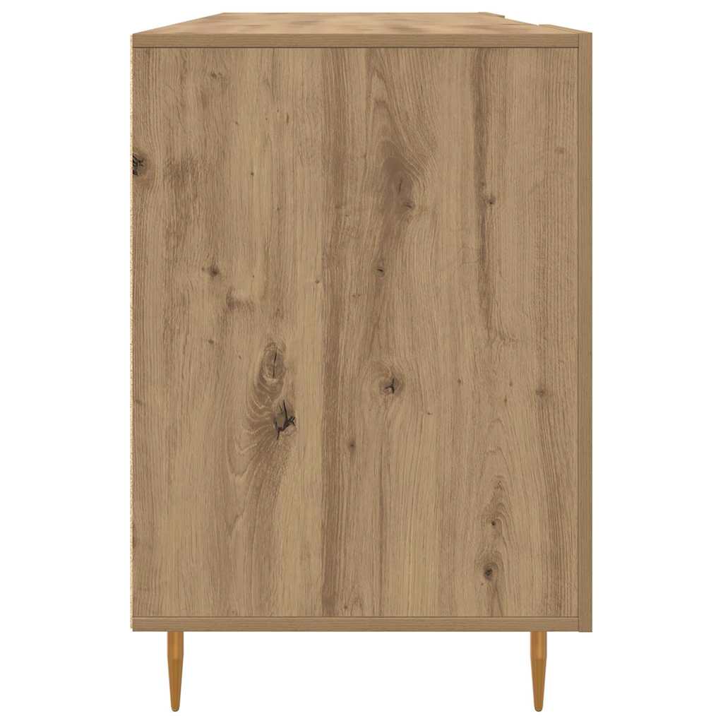 Schreibtisch Artisan-Eiche 140 x 50 x 75 cm Holzwerkstoff