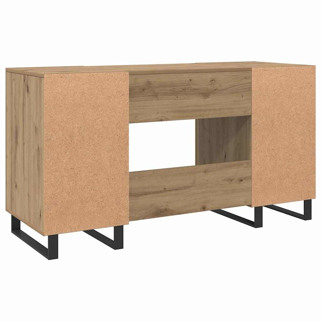 Schreibtisch Artisan-Eiche 140 x 50 x 75 cm Holzwerkstoff