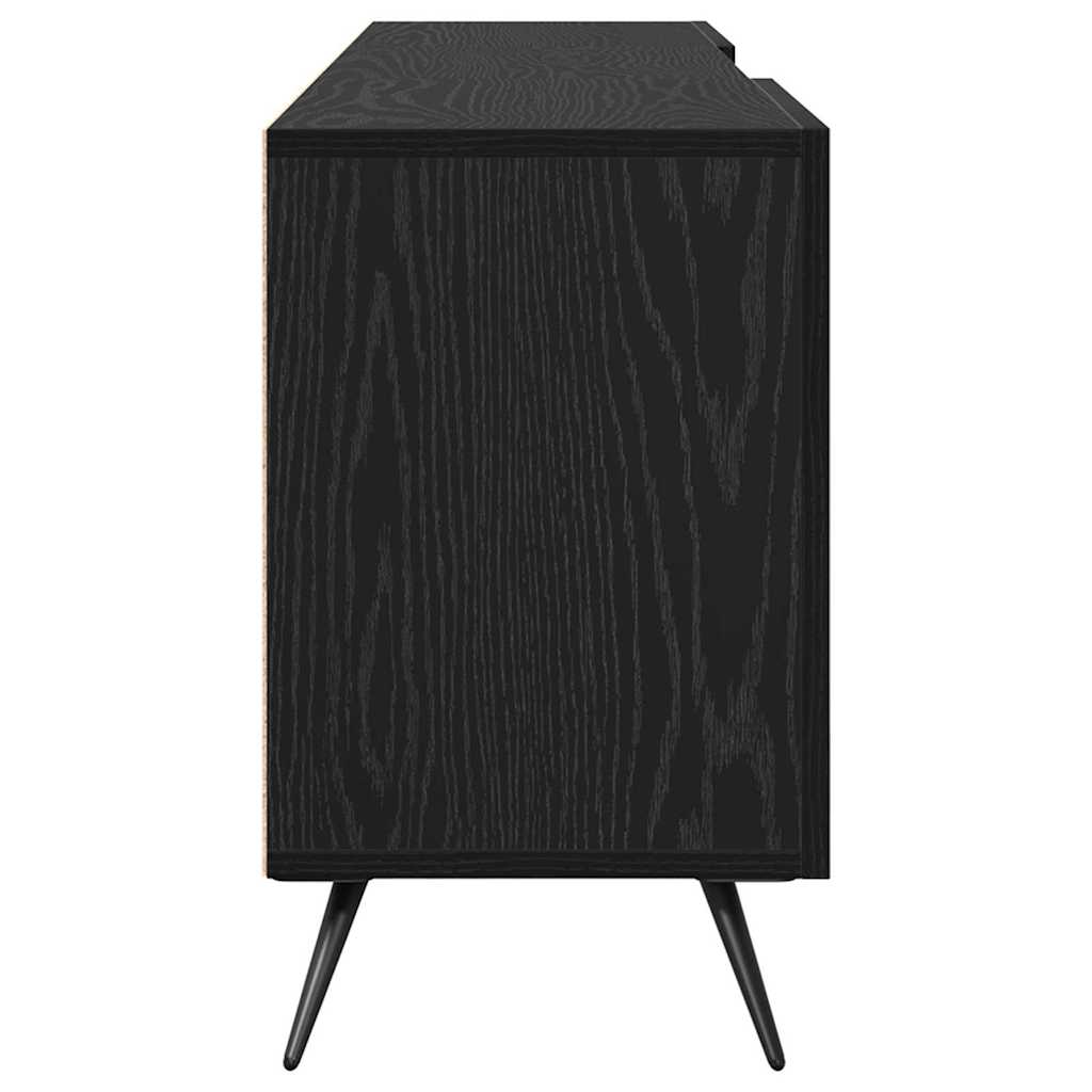 TV-Schränk Schwarze Eiche 150 x 30 x 50 cm Holzwerkstoff