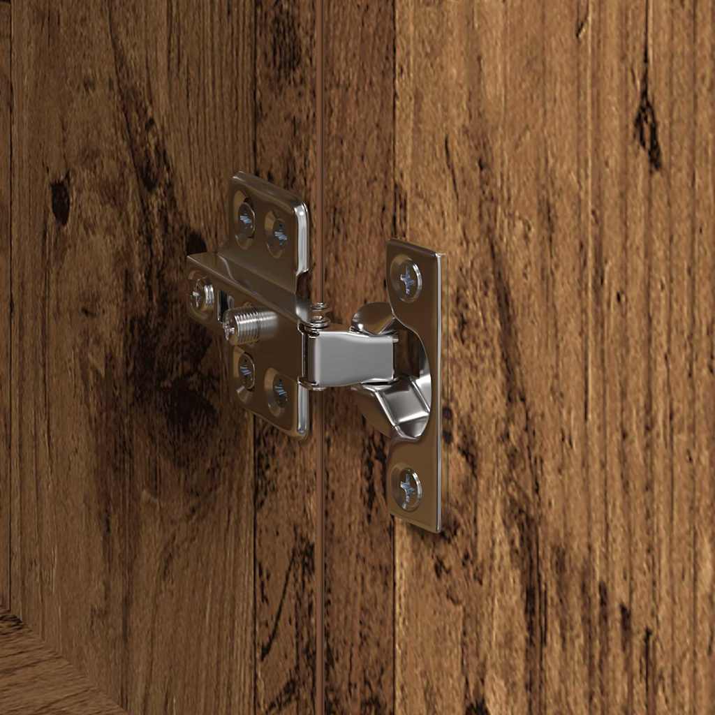 Hochboard Braun 60 x 36 x 110 cm Holzwerkstoff