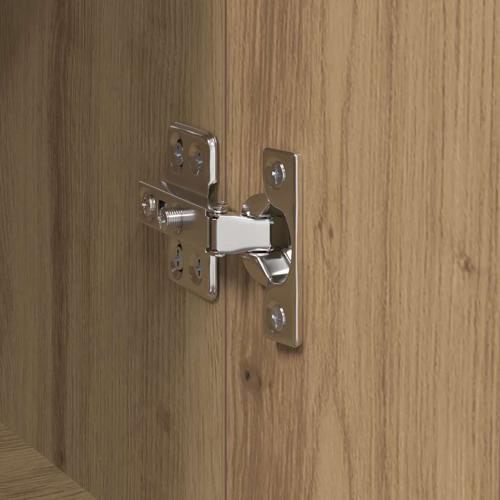 Hochboard Braun 60 x 36 x 110 cm Holzwerkstoff