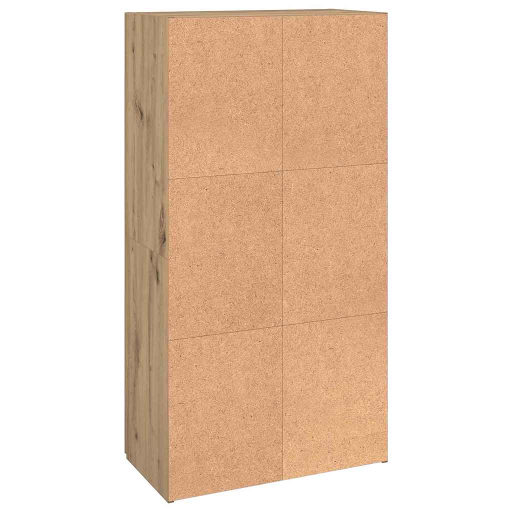 Büroschrank Artisan-Eiche 60 x 32 x 115 cm Holzwerkstoff