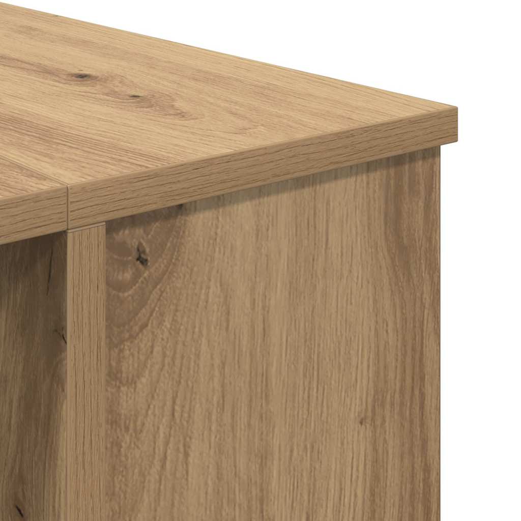 Schreibtisch Artisan-Eiche 140 x 50 x 75 cm Holzwerkstoff