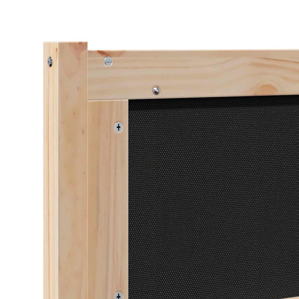 Kopfteil Sonstiges Braun 200 cm Massivholz Kiefer