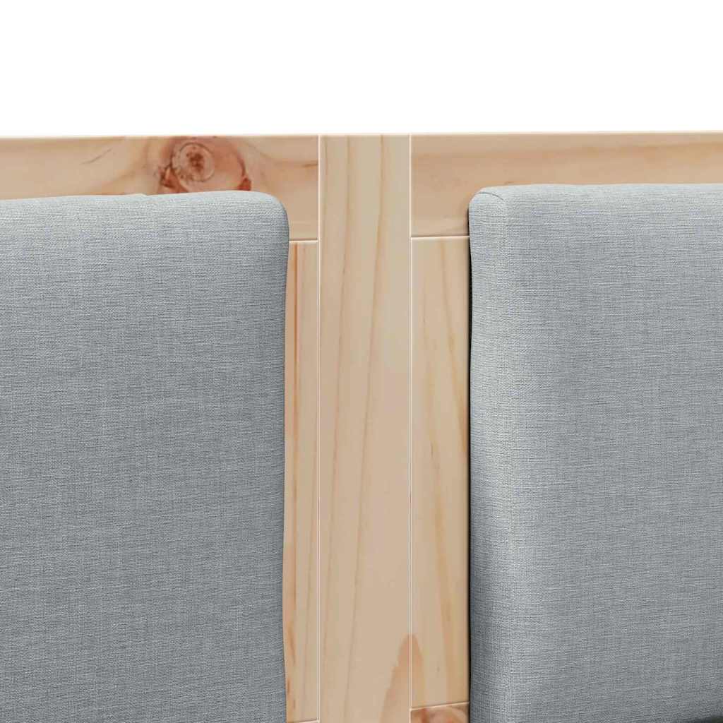 Kopfteil Sonstiges Braun 135 cm Massivholz Kiefer