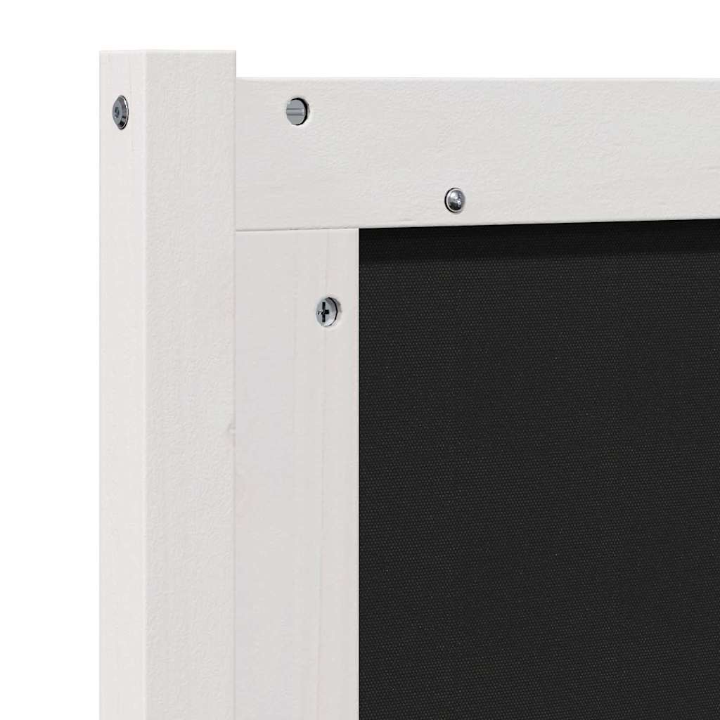 Gepolstertes Kopfteil Weiß 100 cm Massives Kiefernholz