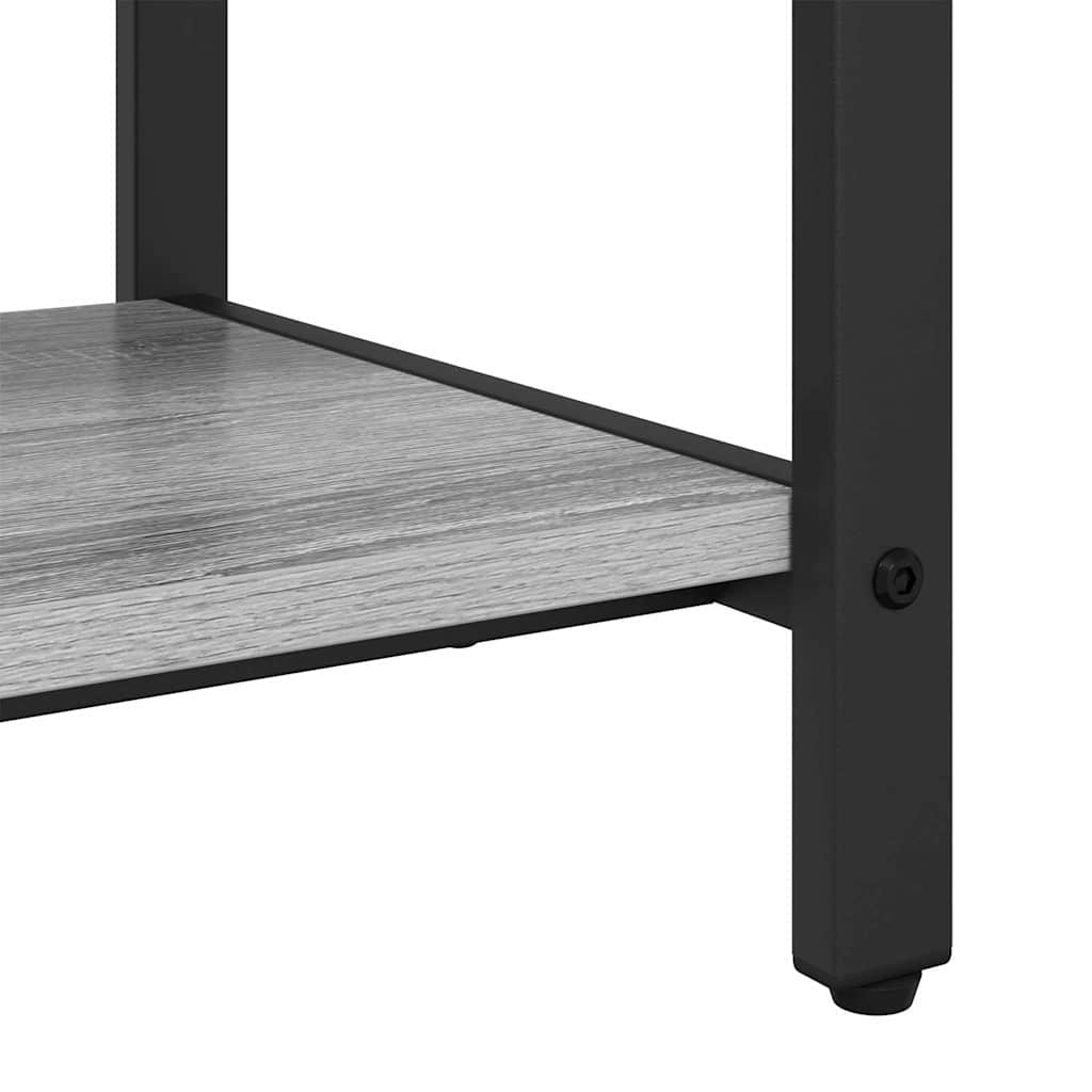 Kleiderständer Grau Sonoma 75 x 34 x 184 cm Holzwerkstoff