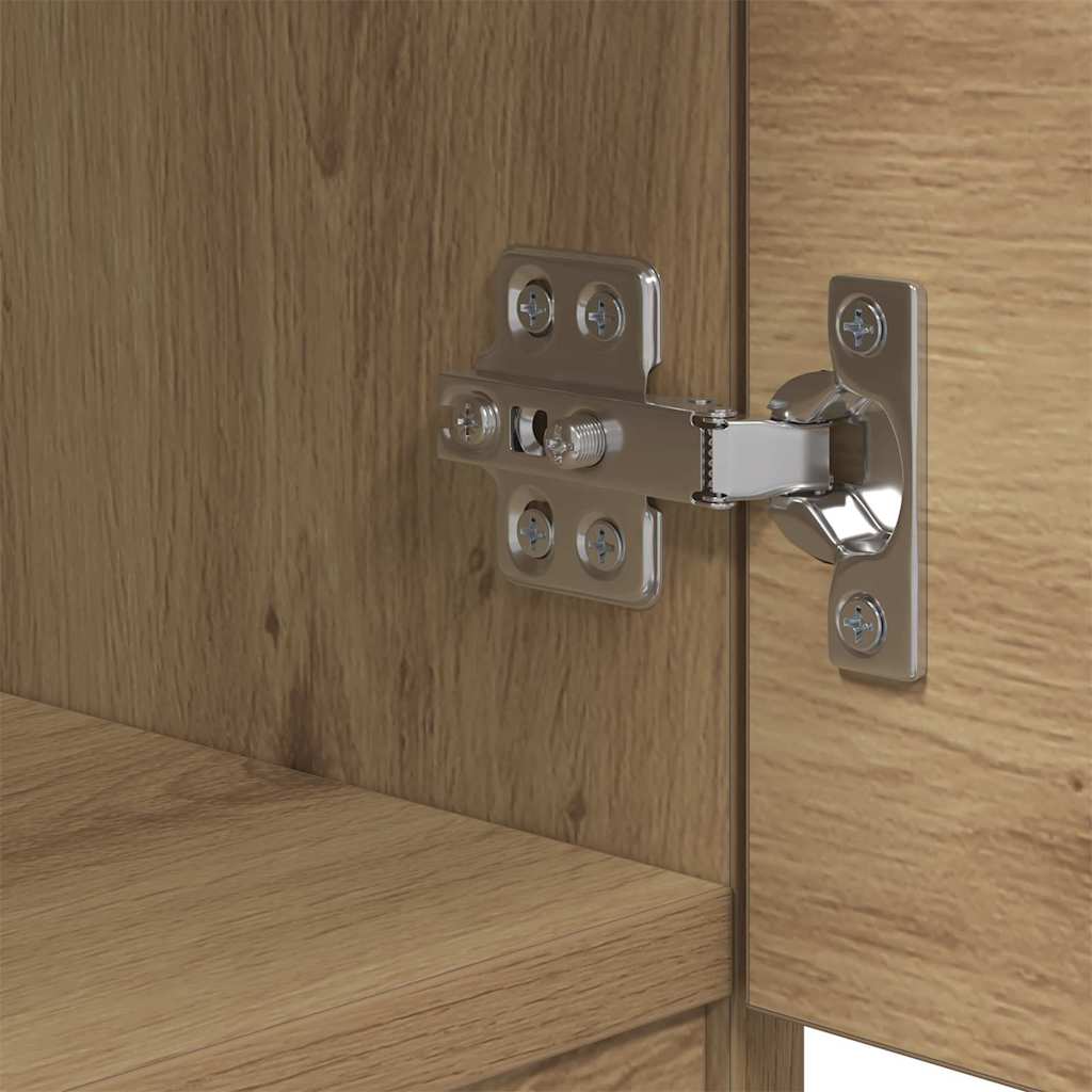 Bettschrank 2 pcs Artisan-Eiche 40 x 39 x 40 cm Holzwerkstoff