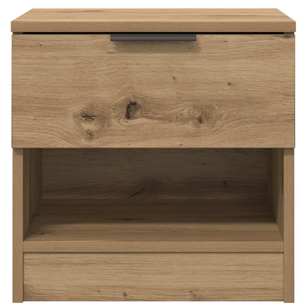 Bettschrank 2 pcs Artisan-Eiche 40 x 39 x 40 cm Holzwerkstoff