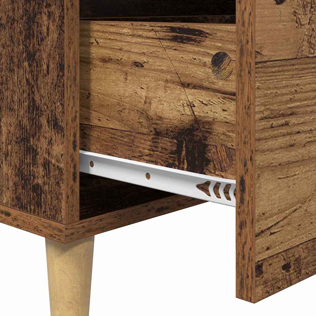 Sideboard Altholz 34 x 69.5 x 90 cm Holzwerkstoff