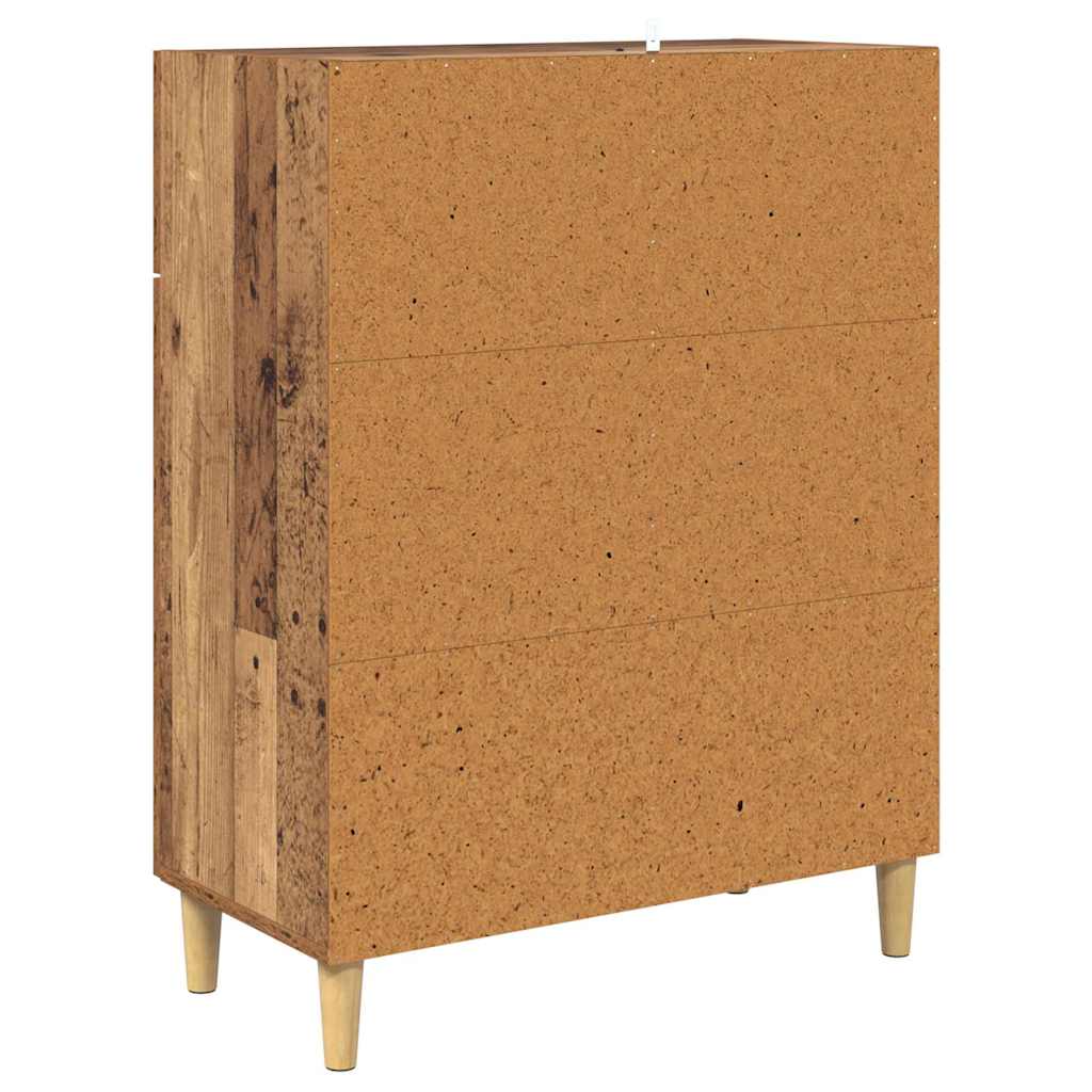 Sideboard Altholz 34 x 69,5 x 89 cm Holzwerkstoff