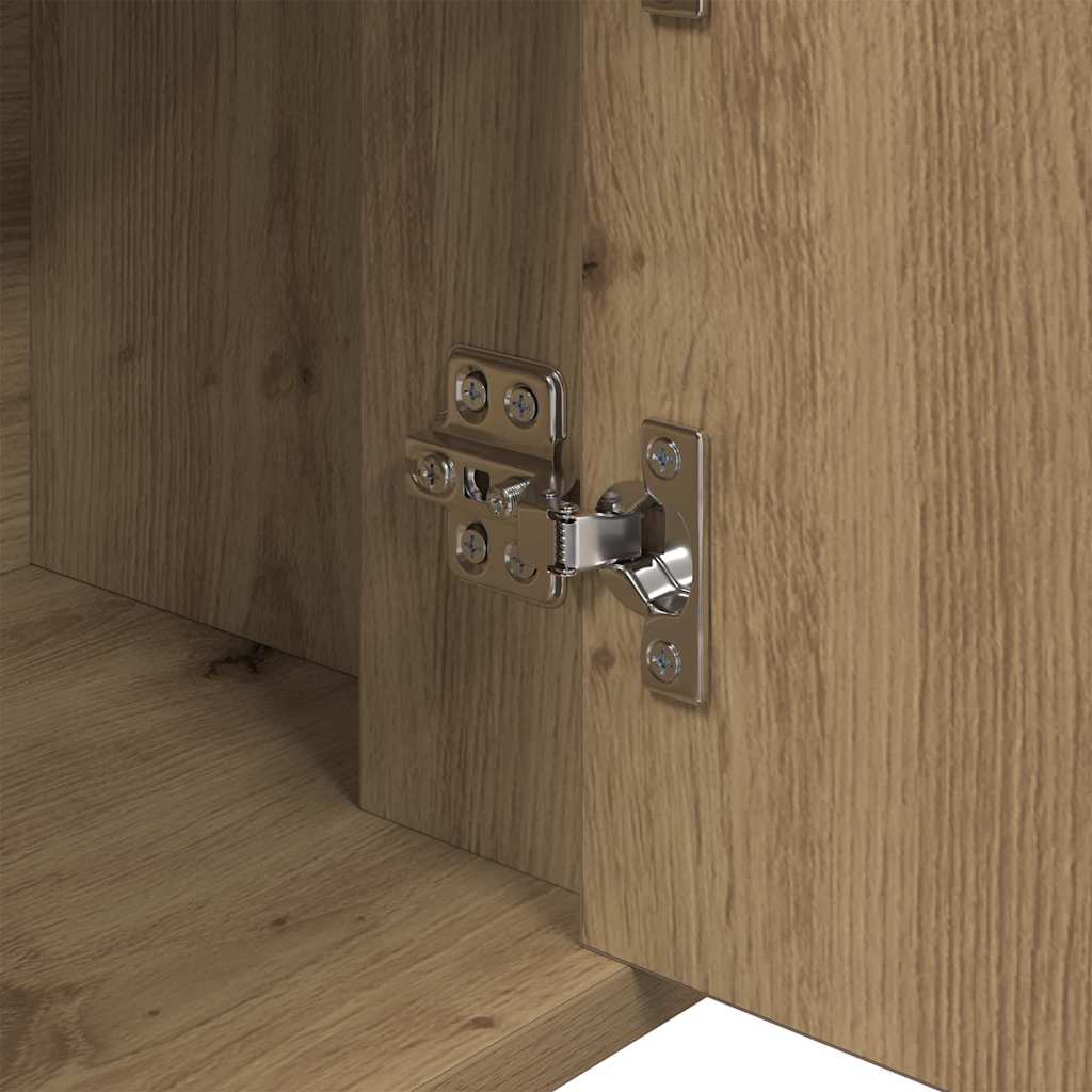 Sideboard Artisan-Eiche 80 x 30 x 60 cm Holzwerkstoff