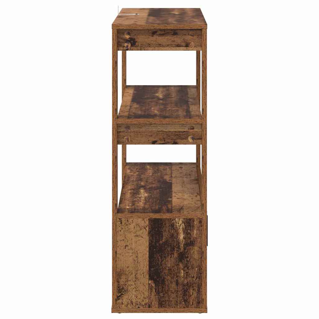 Sideboard Altholz 30 x 80 x 90 cm Holzwerkstoff