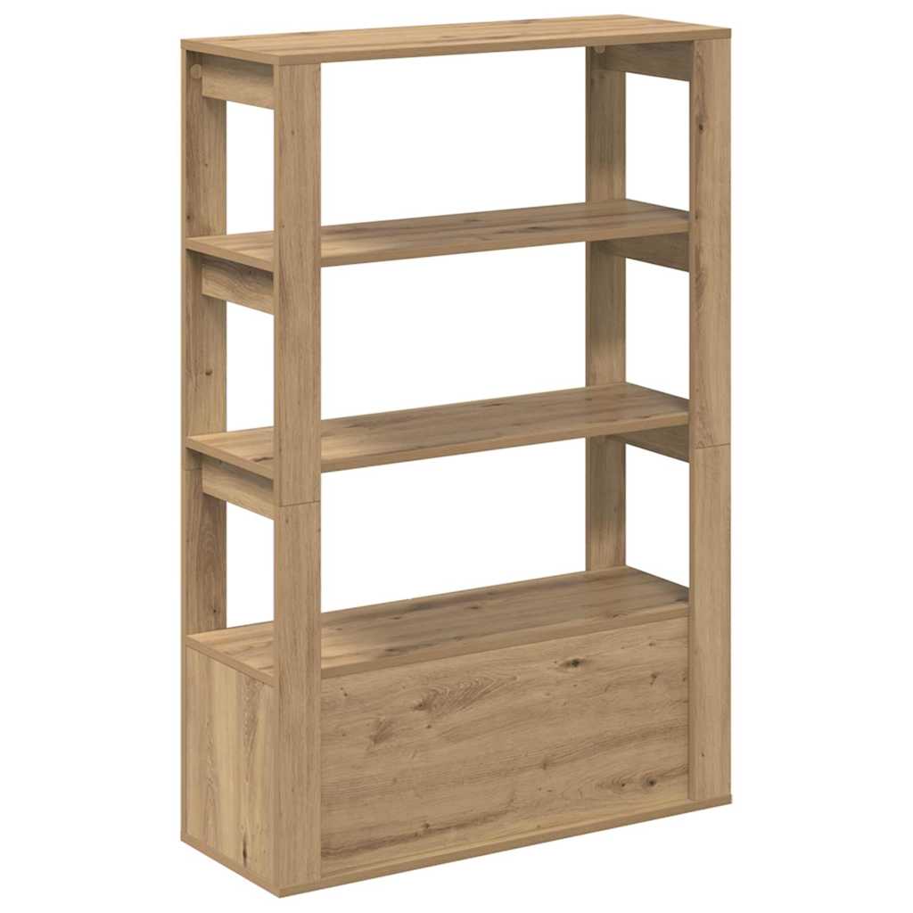 Sideboard Artisan-Eiche 30 x 80 x 119.5 cm Holzwerkstoff