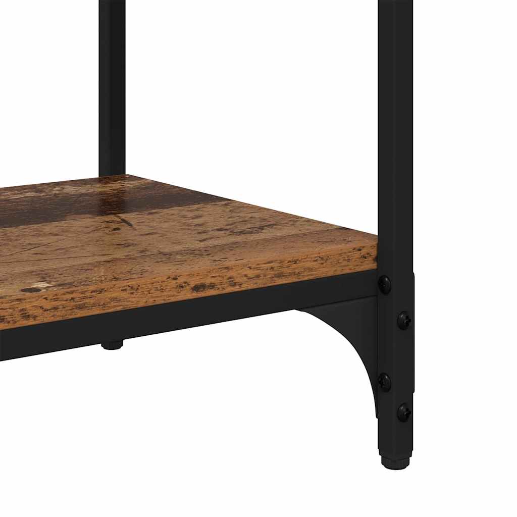 Bücherregal Altholz 40 x 33 x 70,5 cm Verbundholz und Eisen