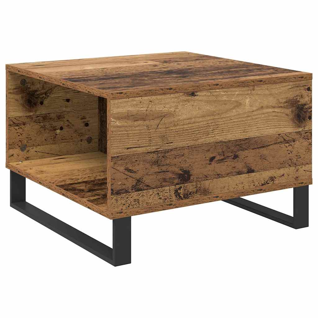 Couchtisch Altholz 55 x 55 x 36,5 cm Holzwerkstoff