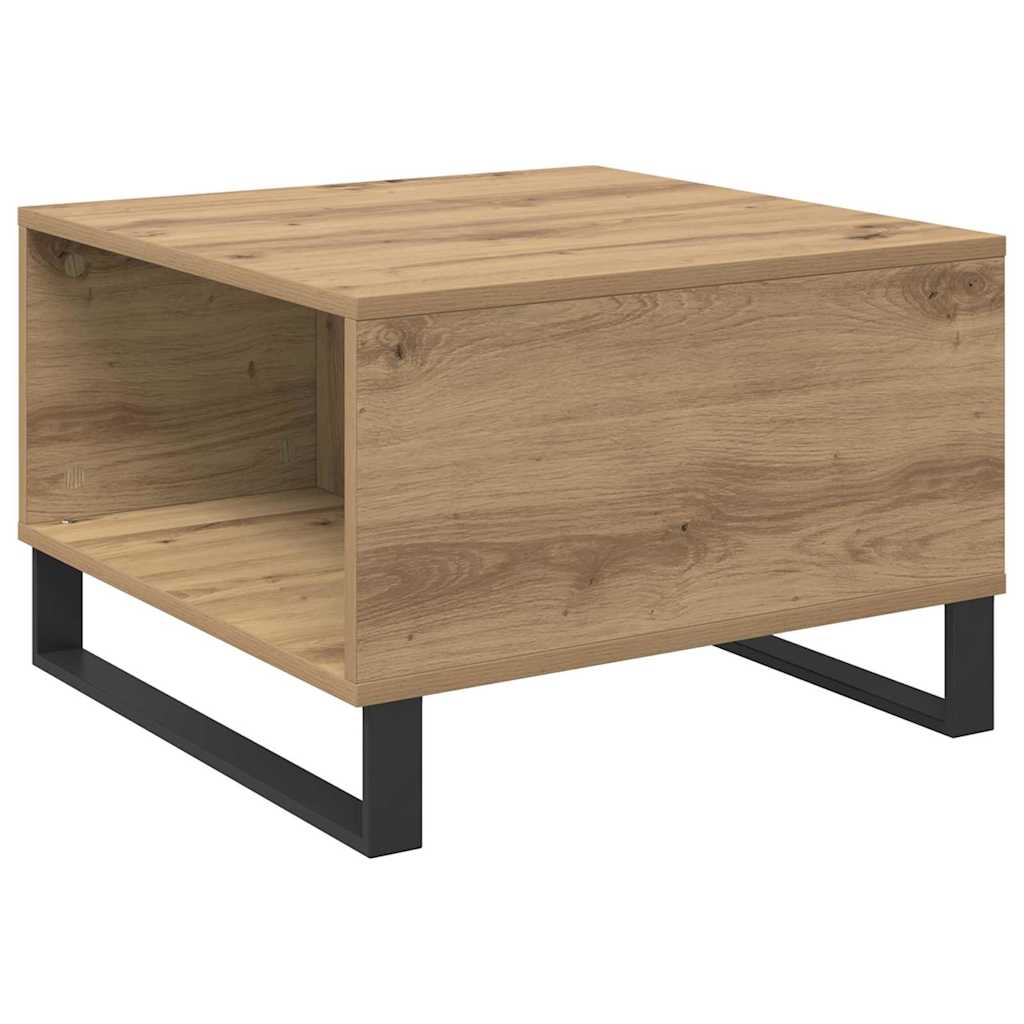 Couchtisch Artisan-Eiche 55 x 55 x 36,5 cm Holzwerkstoff