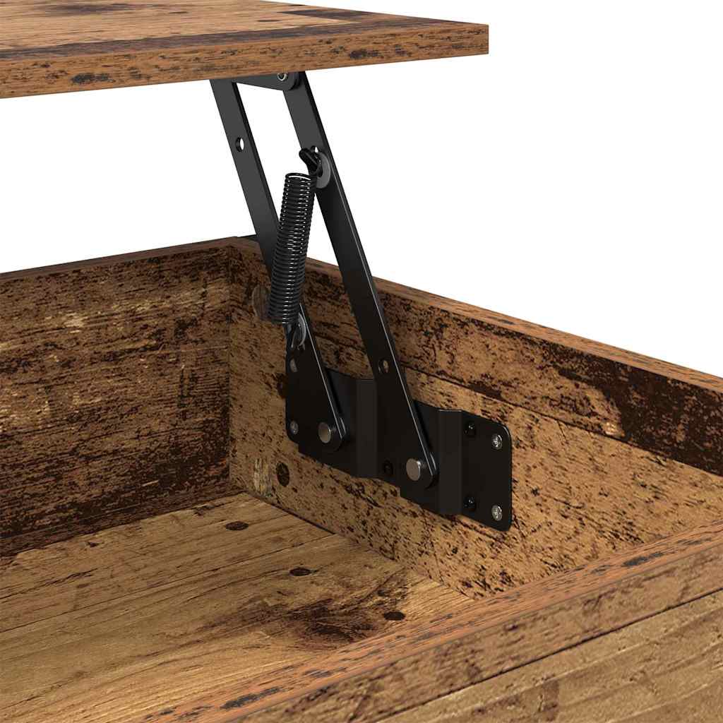 Couchtisch mit Schubladen Altholz 70x50x50cm Holzwerkstoff