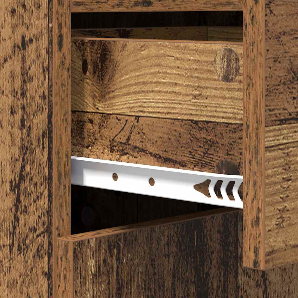 Sideboard Altholz 42.5 x 40 x 93 cm Holzwerkstoff