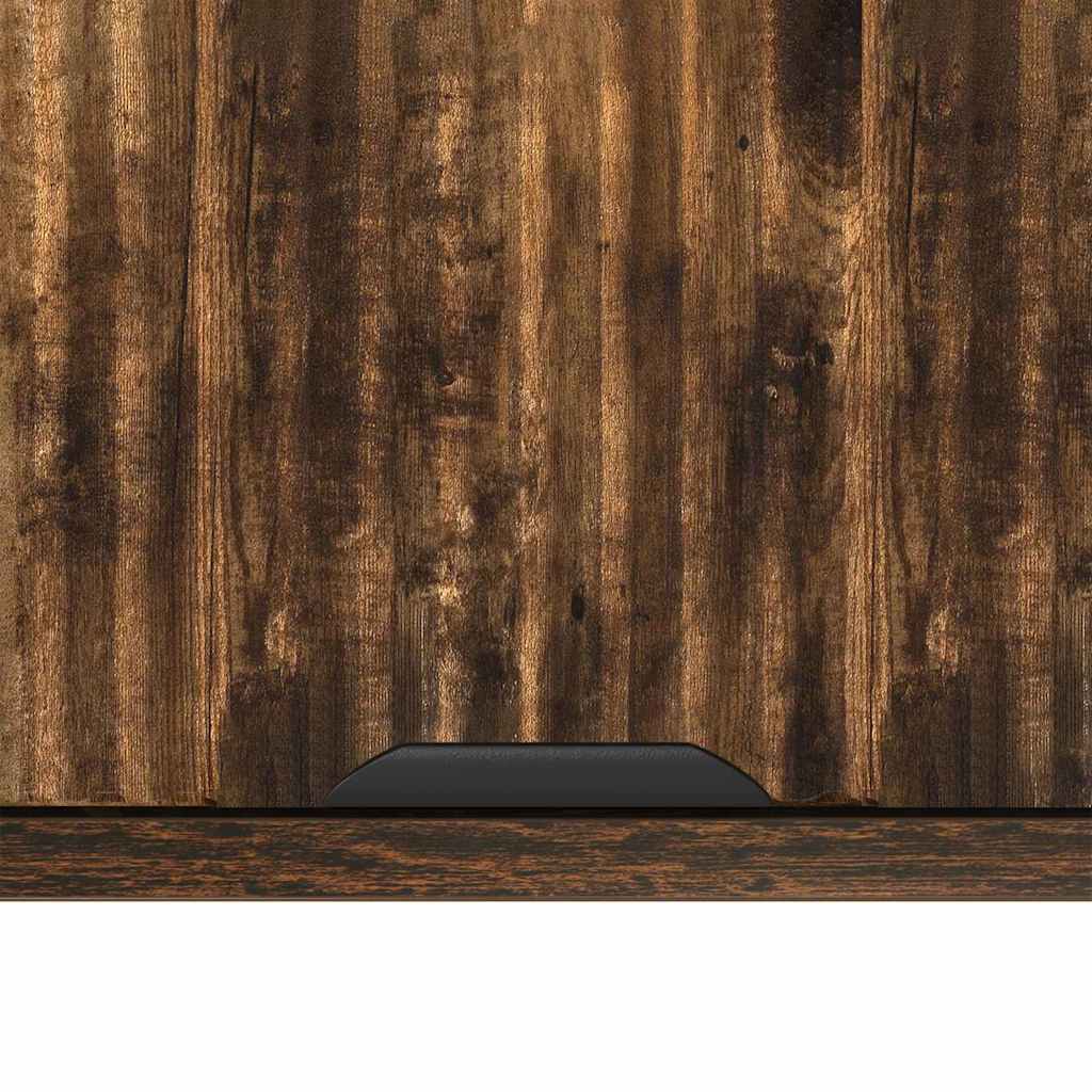 Badezimmer Schrank Räuchereiche 39 x 23,5 x 65 cm Holzwerkstoff