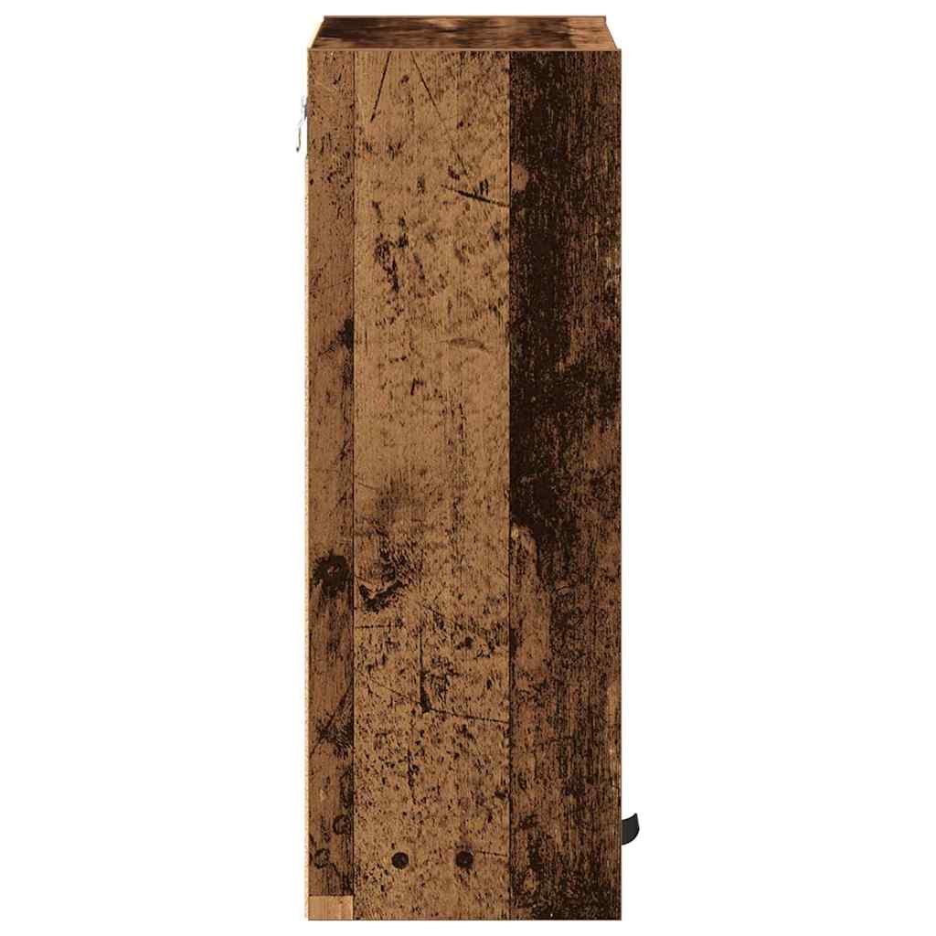 Badezimmer Schrank Altholz 39 x 23,5 x 65 cm Holzwerkstoff