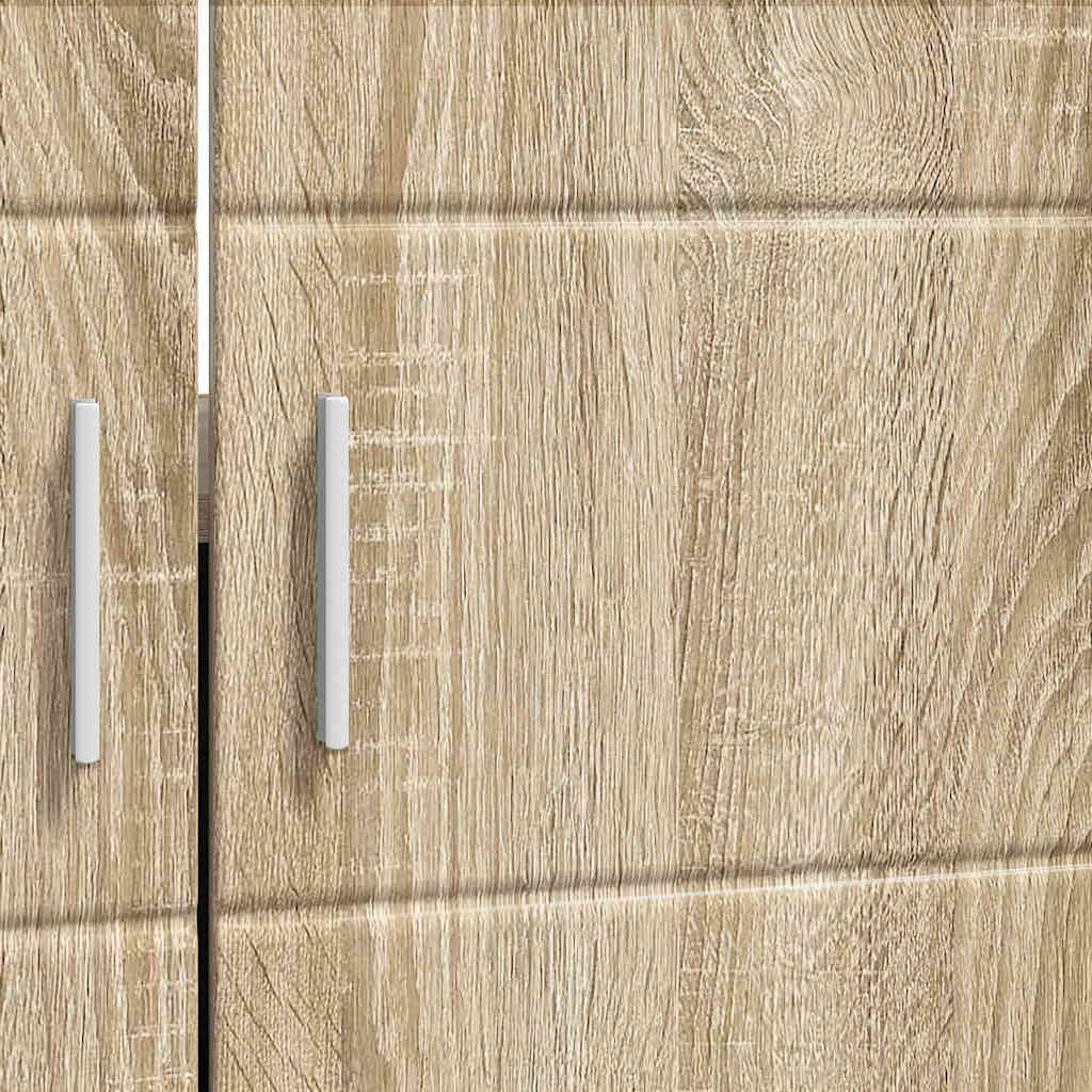 Badezimmer Waschbecken Schrank mit Speicher TULUM Sonoma-Eiche